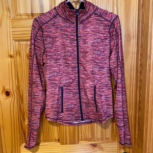 Maurices full zip pink  athletic jacket